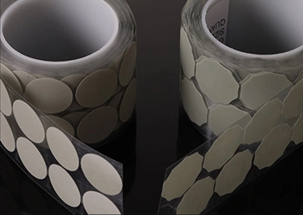 Применение абразивной пленки пирамиды